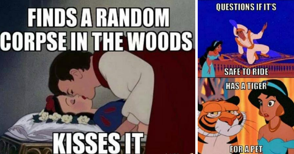 17 memes selvagens que zombam da Disney