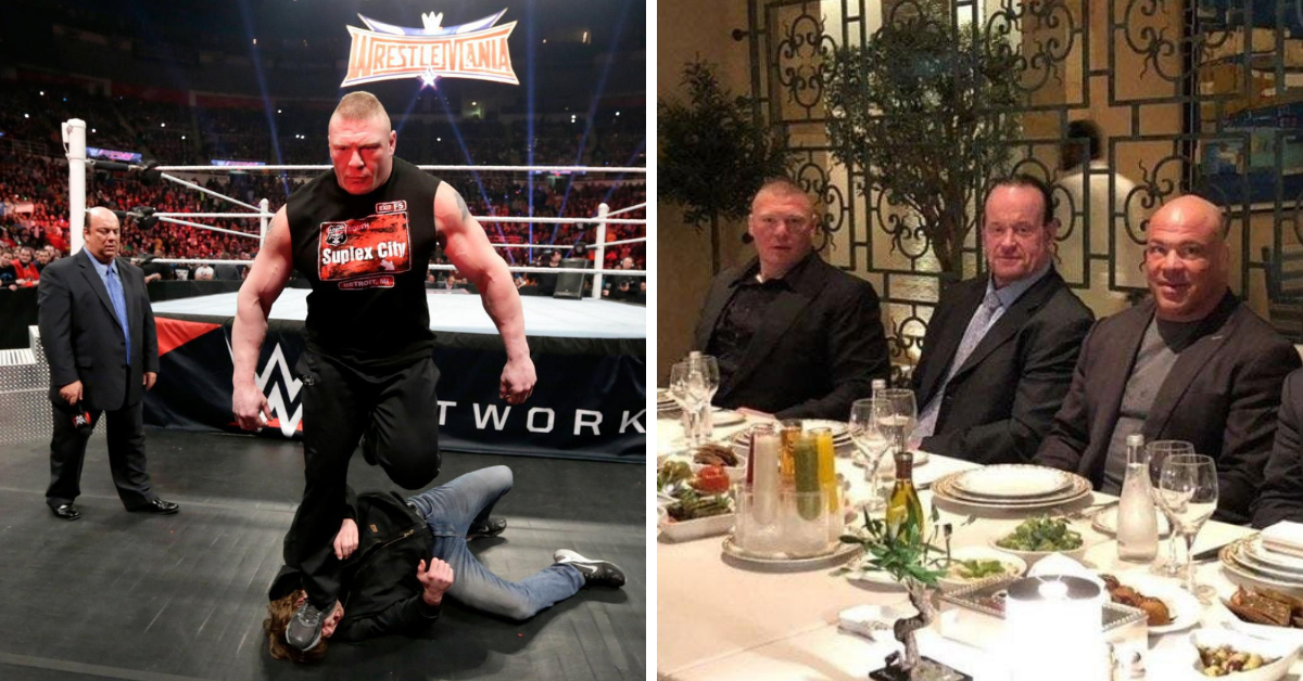 14 lutadores que Brock Lesnar não gosta (5 ele gosta de trabalhar)