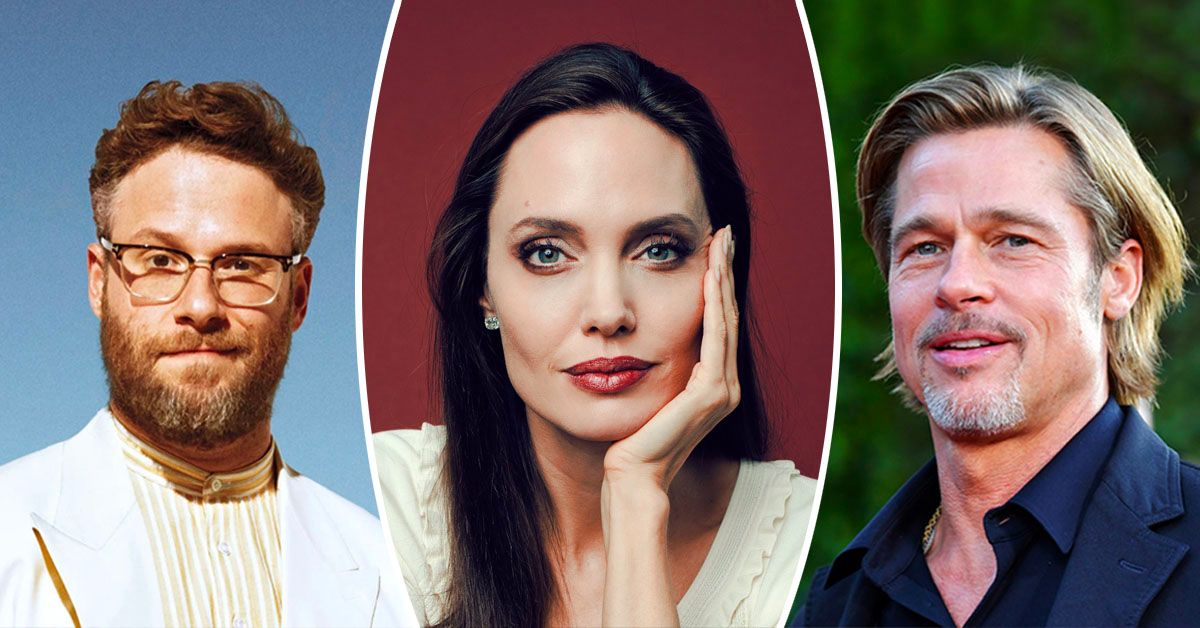 10 Hollywood Men Angelina Jolie está perto (e 10 ela fica longe de)