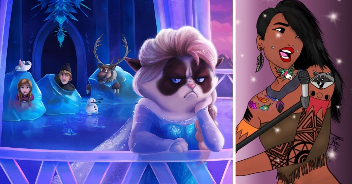 20 Fan Art Pics das princesas da Disney pelas quais estamos totalmente obcecados