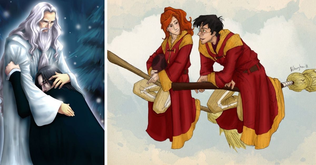 15 Fan Art Pics dos heróis de Harry Potter que deixariam Voldemort doente