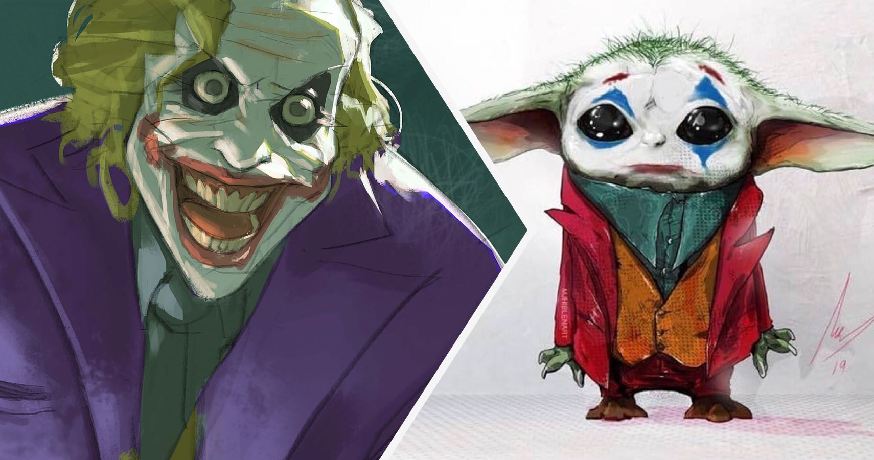 15 Fan Art Pics of Joker que mudam a forma como o vemos