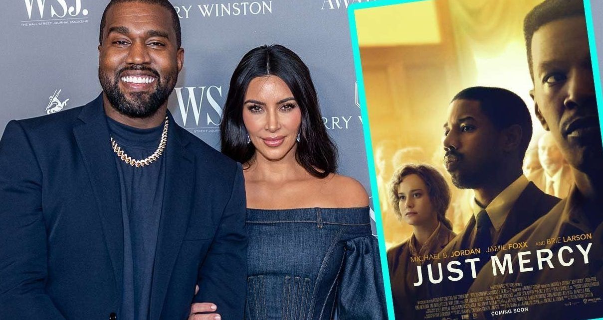 Kim And Kanye Host Triagem gratuita para espectadores do Mississippi para ver 'Just Mercy'