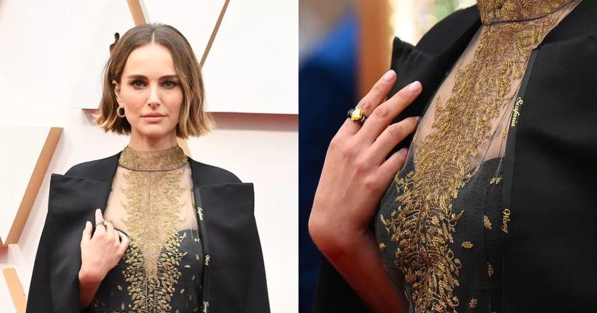 O vestido do Oscar de Natalie Portman foi bordado com nomes de diretoras