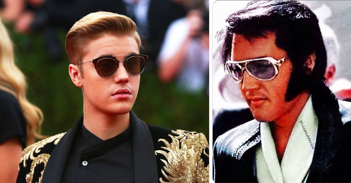 16 fatos de Justin Bieber nos dando total vibração de Elvis Presley
