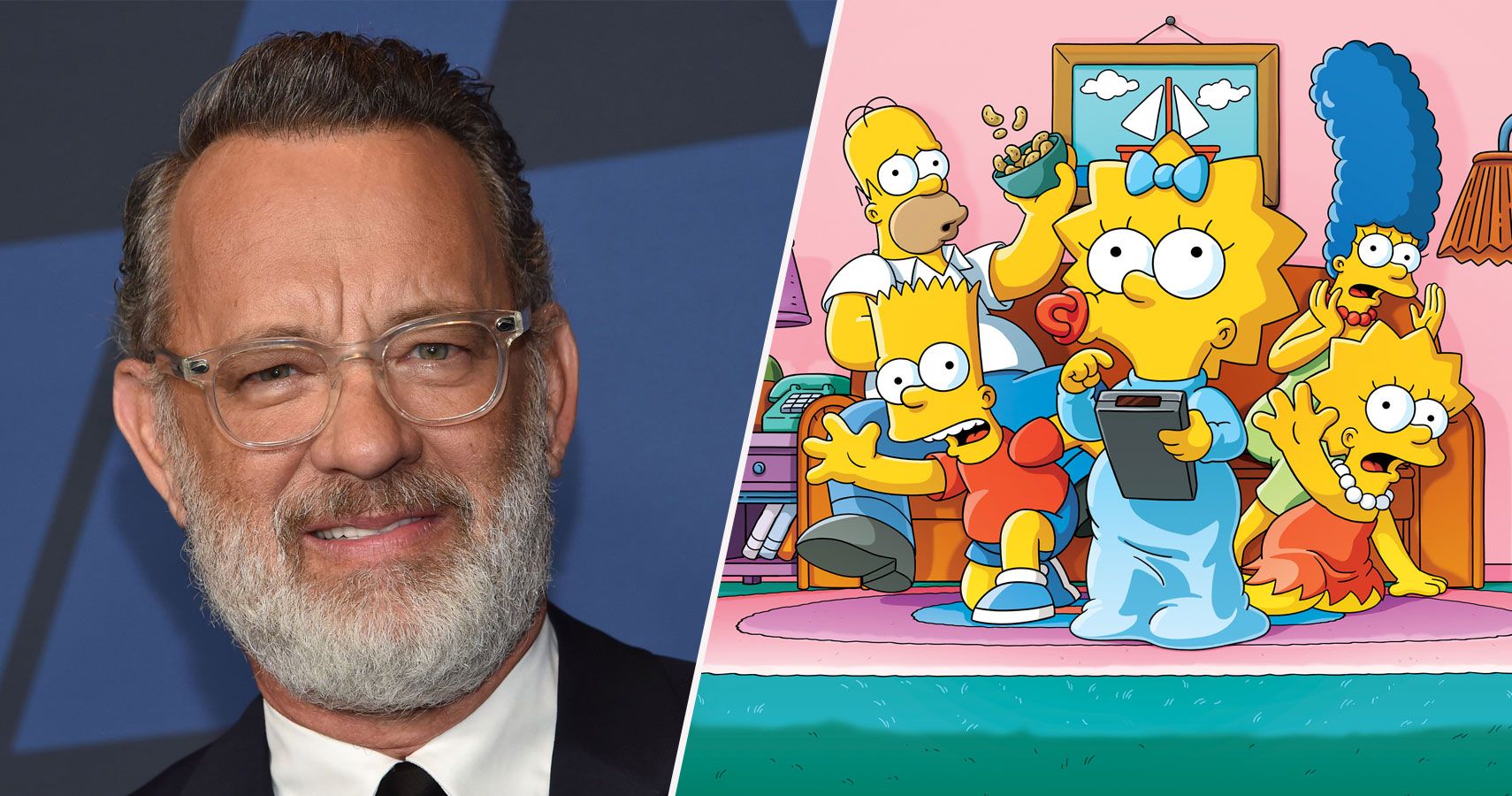 Tom Hanks tem o coronavírus ... e os Simpsons podem ter previsto isso
