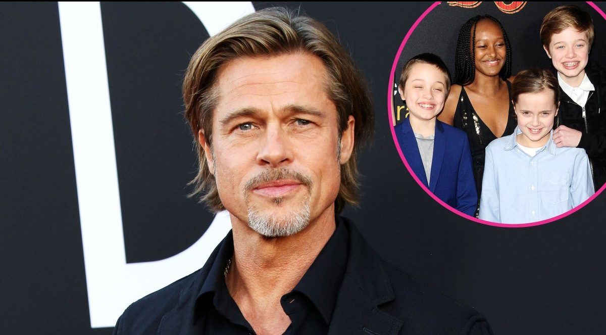 Brad Pitt reina supremo como pai dedicado