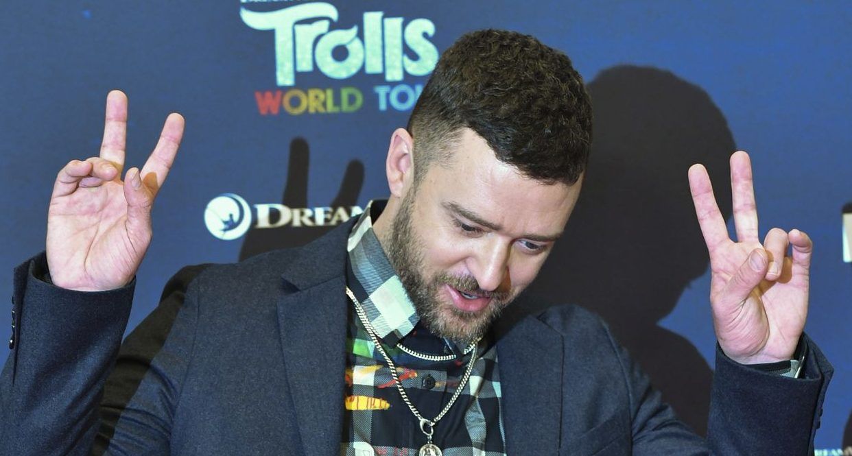 Justin Timberlake fica surpreso com as crianças