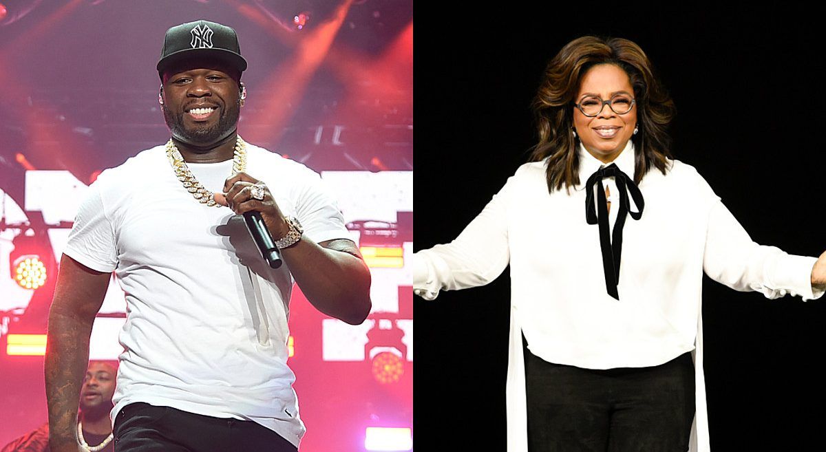 50 Cent fala sobre sua rivalidade passada com Oprah, no conforto de sua casa cara!