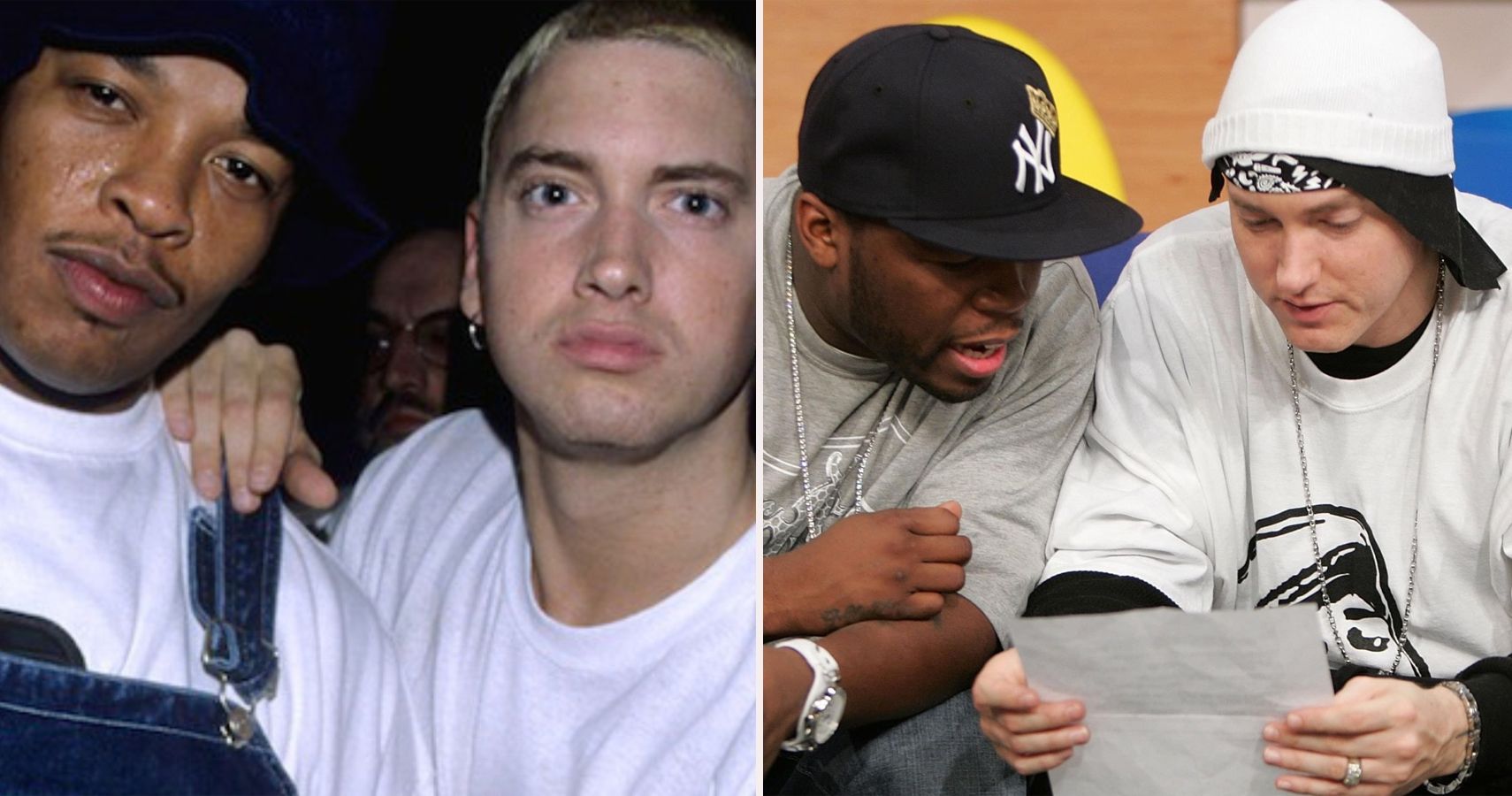 Eminem, Dr. Dre e 50 Cent: melhores colaborações do trio mais letal do hip-hop