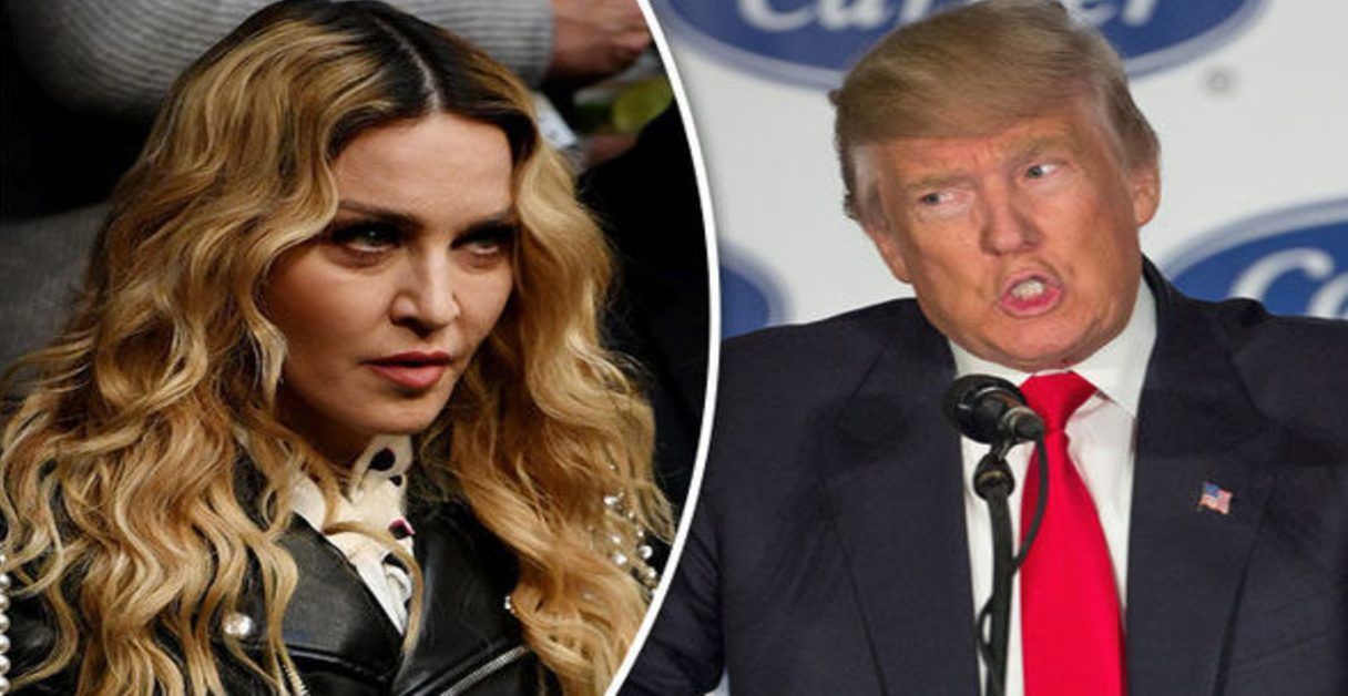 Madonna chama Donald Trump de "Sociopata Perigoso"