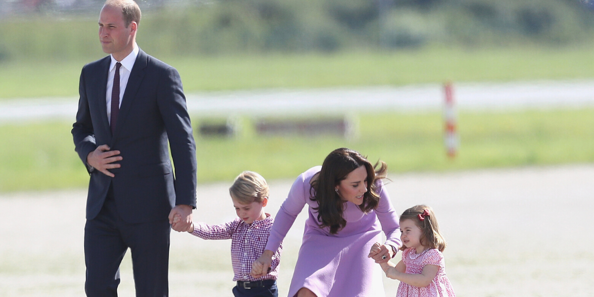 Como é ser uma das crianças de Kate Middleton e do príncipe William?