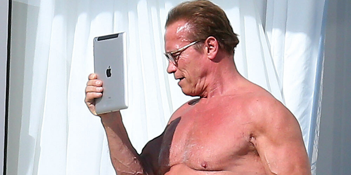 Arnold Schwarzenegger aos 72: é assim que ele come e treina