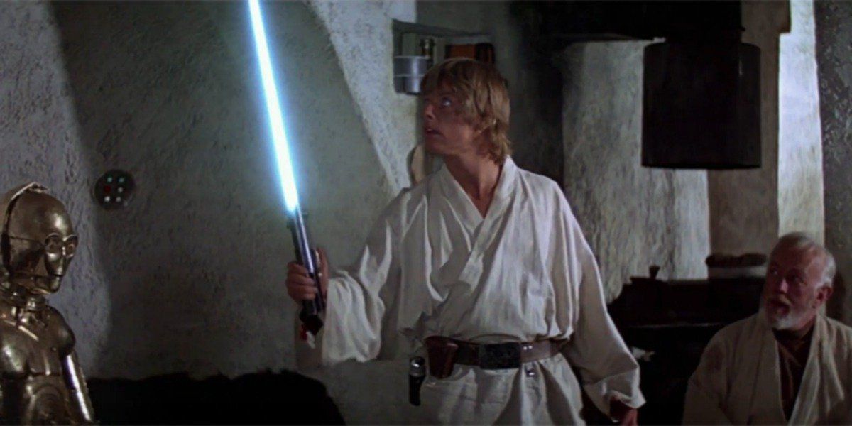 Star Wars: sabre de luz de meio milhão de dólares de Luke