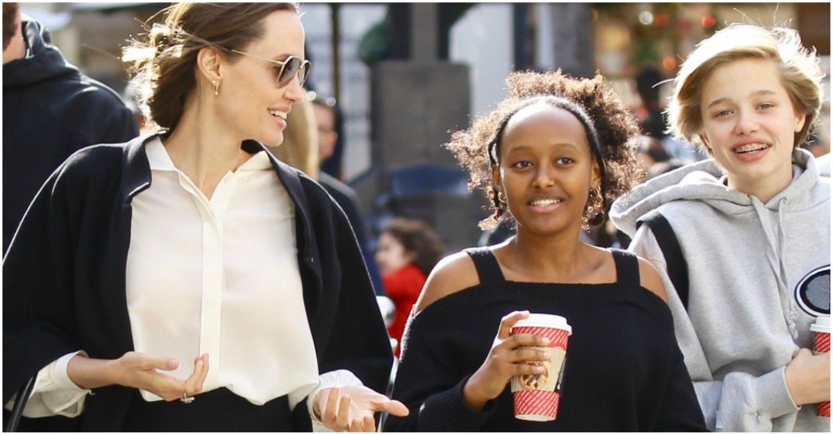 Quem é a primeira filha adotada de Angelina Jolie, Zahara?