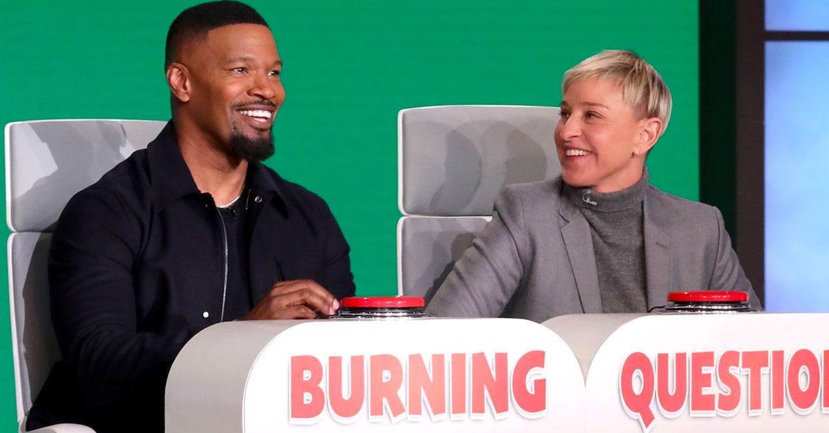 Jamie Foxx revela 'Ele não usa roupa íntima perto de seus filhos' no jogo de perguntas ardentes de Ellen DeGeneres