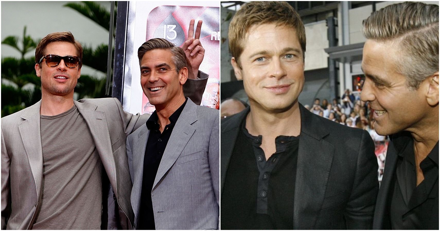 10 vezes Bromance de Brad Pitt e George Clooney nos fez morrer de riso