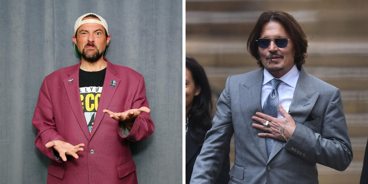 Tudo o que sabemos sobre a amizade de Johnny Depp e Kevin Smith