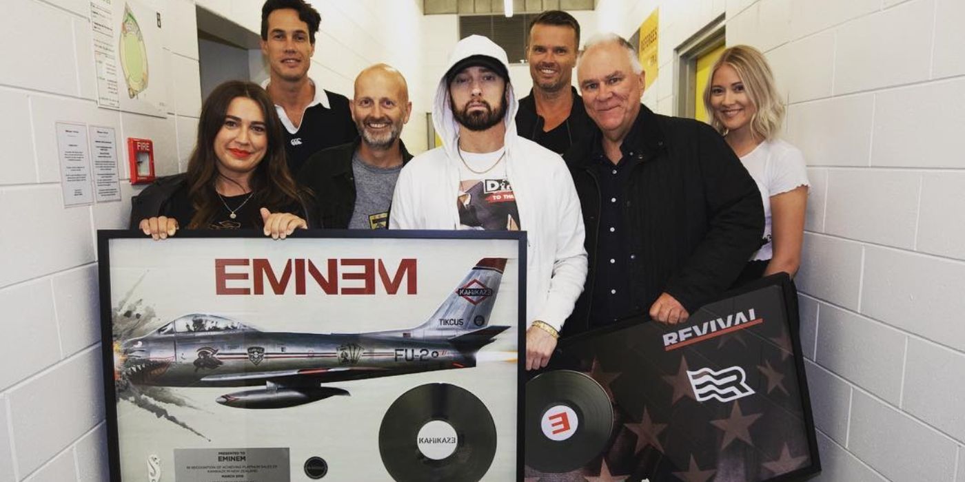Classificando todos os álbuns do Eminem com base nas vendas