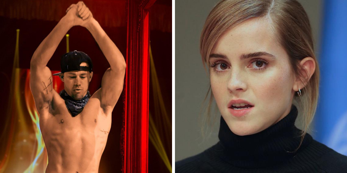 O verdadeiro motivo pelo qual Emma Watson se recusou a filmar uma cena com Channing Tatum