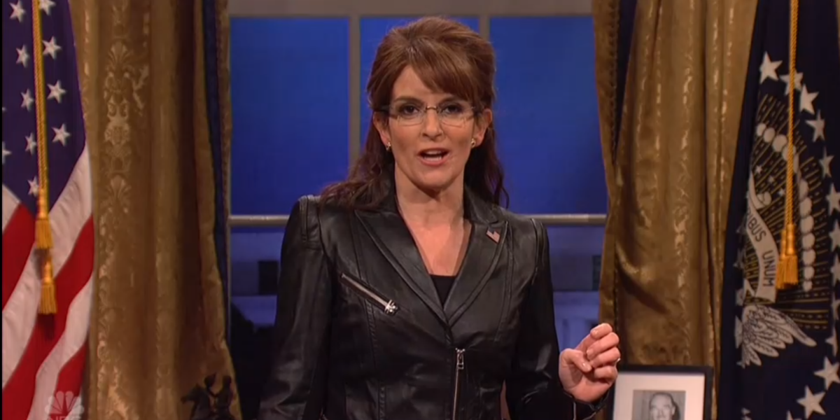 A verdadeira razão pela qual Tina Fey interpretou Sarah Palin no SNL