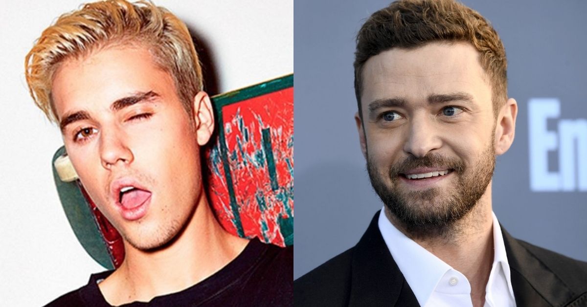 Os fãs de Justin Bieber enlouquecem após o vídeo vazar dele no estúdio com Justin Timberlake