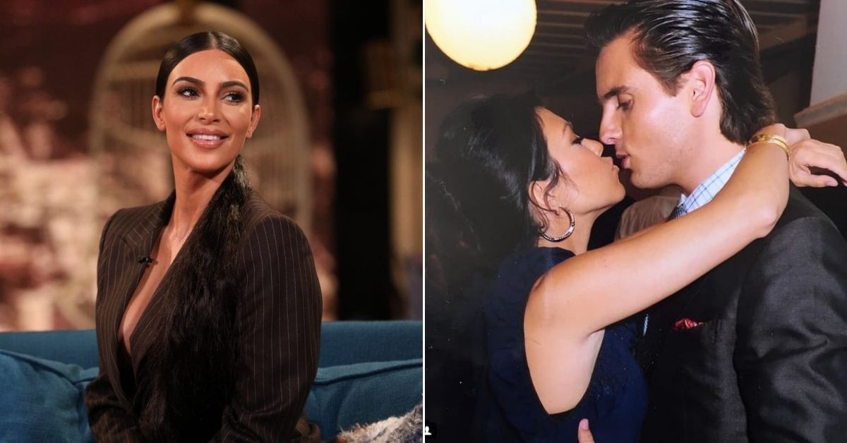 Kim Kardashian alimenta a reunião de Kourtney e Scott ao compartilhar uma desafiante selfie