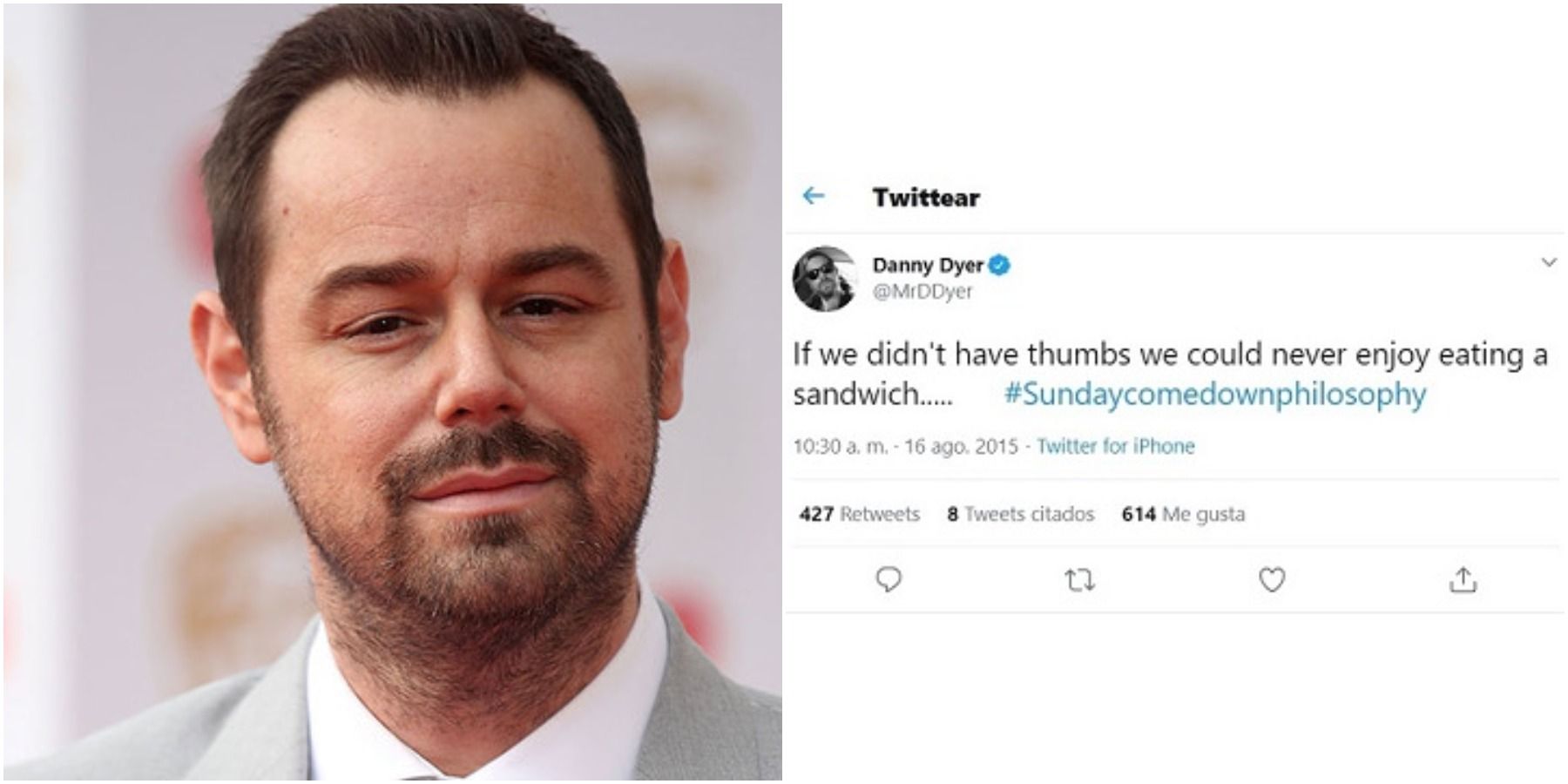 10 tweets divertidos de Danny Dyer