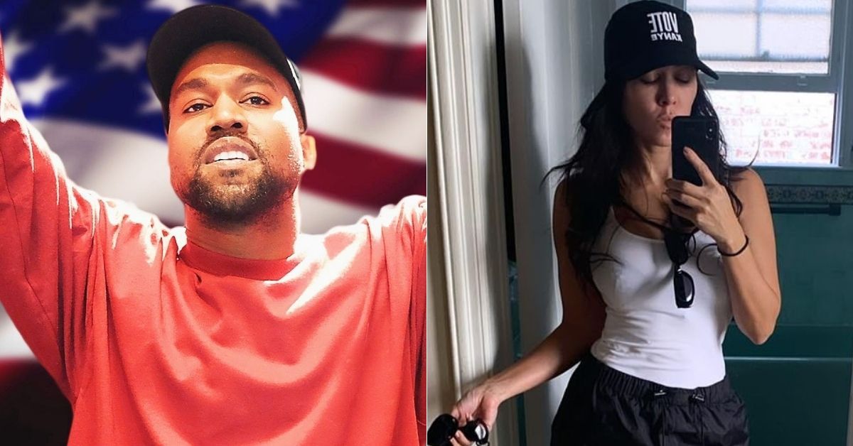Kourtney Kardashian é arrastado por endossar 'Kanye West para presidente'