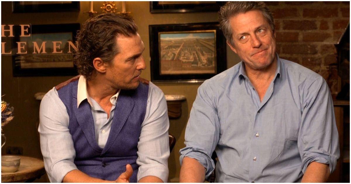 Hugh Grant e Matthew McConaughey estavam indo para definir seus pais para um encontro às cegas. Aqui está a história