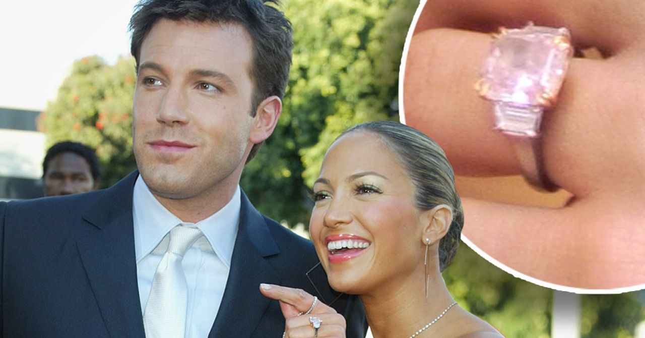 O que Jennifer Lopez fez com seu anel de noivado de $ 2,5 milhões de seu ex-noivo, Ben Affleck?