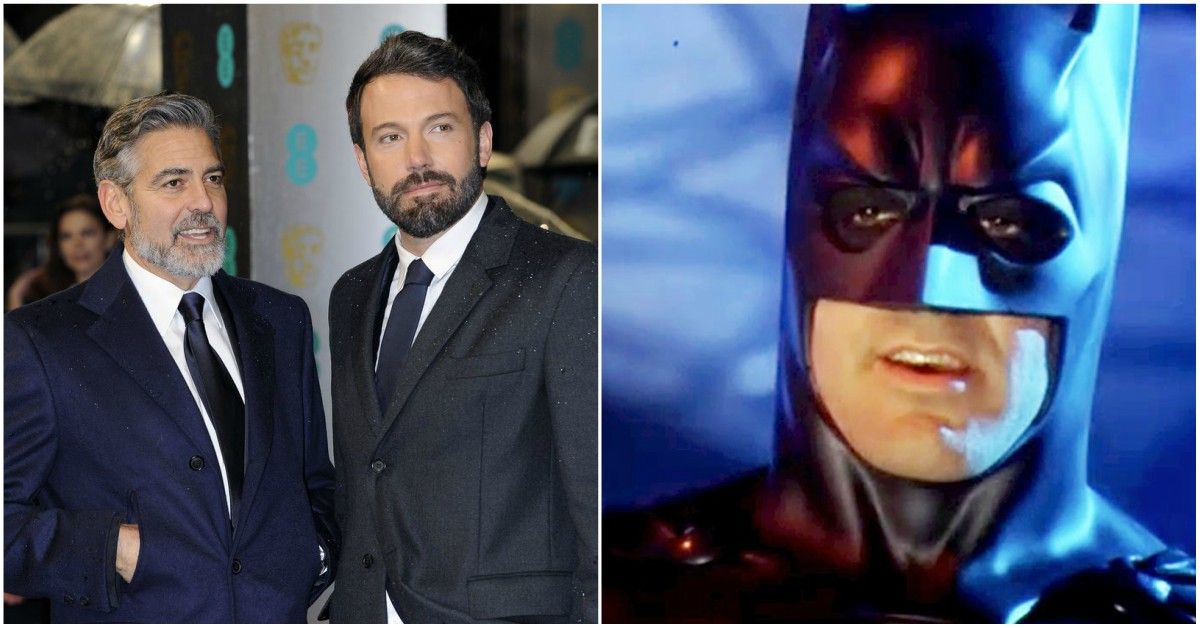 Por que George Clooney disse a Ben Affleck para não jogar Batman