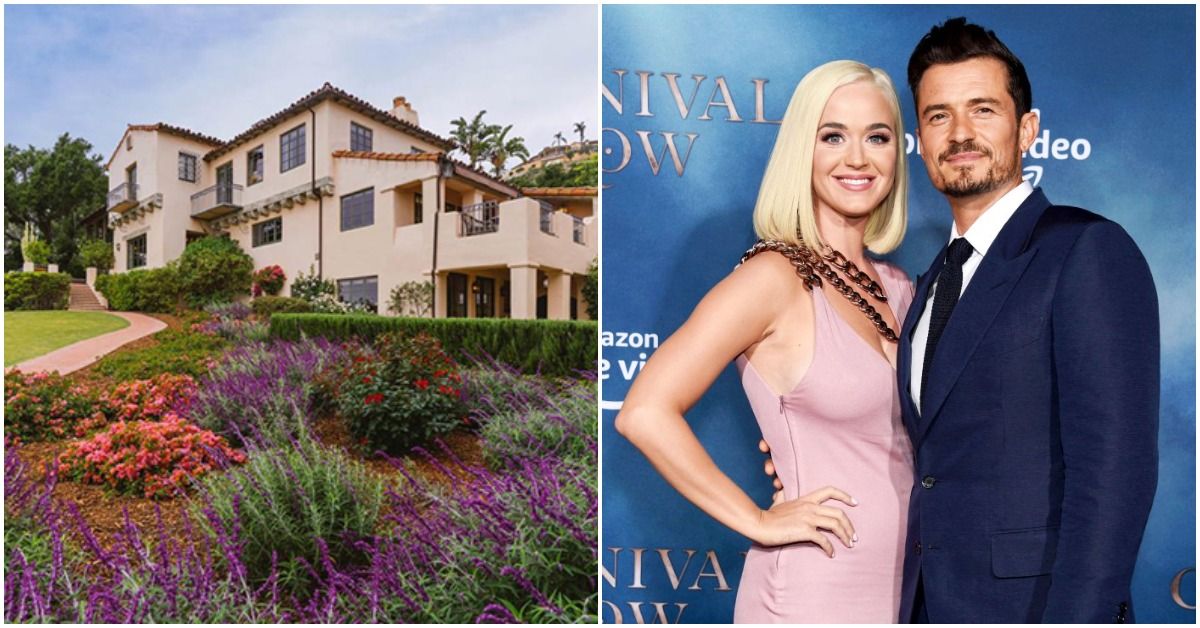 Por dentro de Katy Perry e da casa de Montecito com vista para o mar de US $ 14,2 milhões de Orlando Bloom