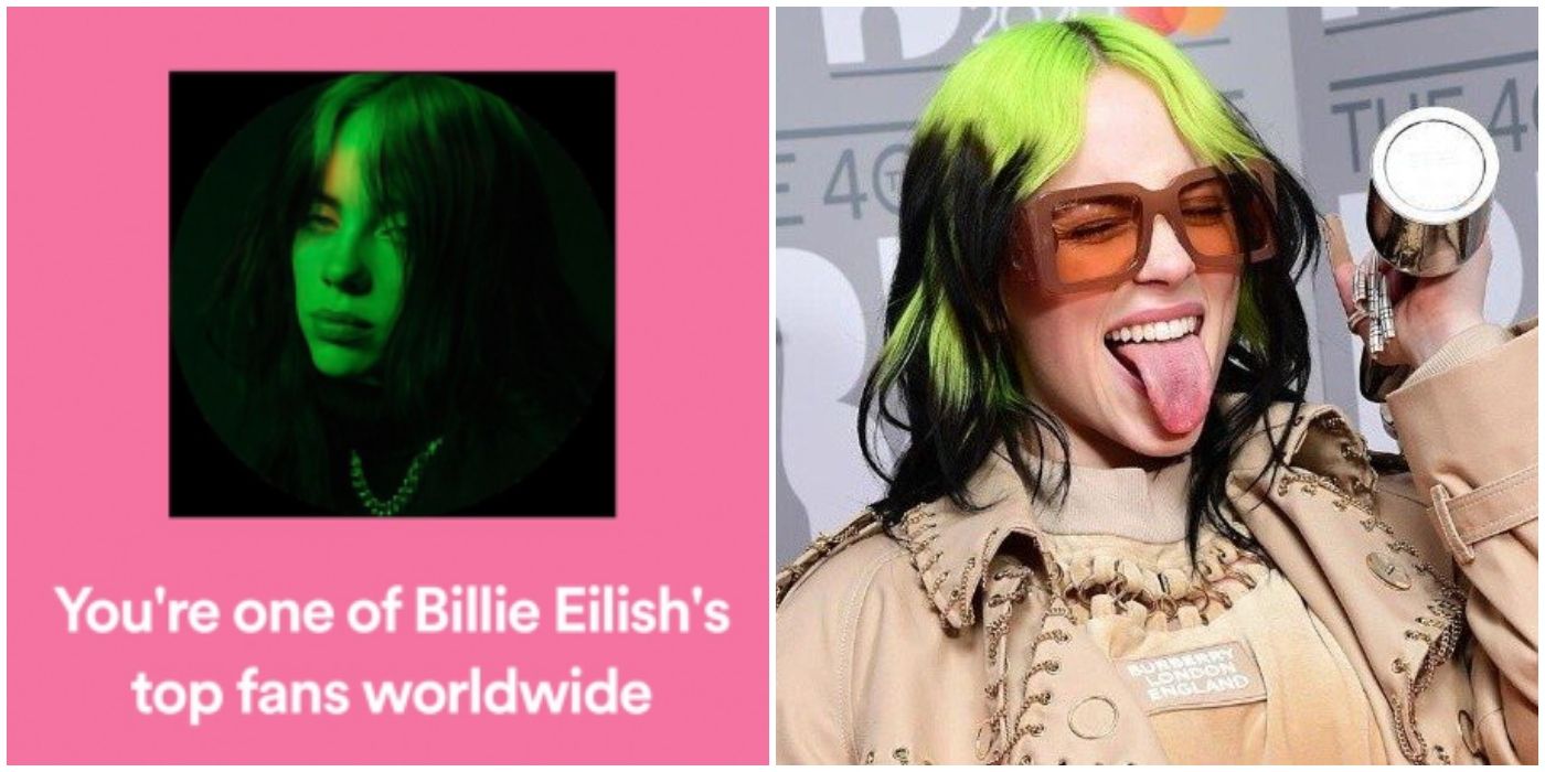 Billie Eilish é a melhor artista feminina do Spotify em 2020 pelo segundo ano consecutivo