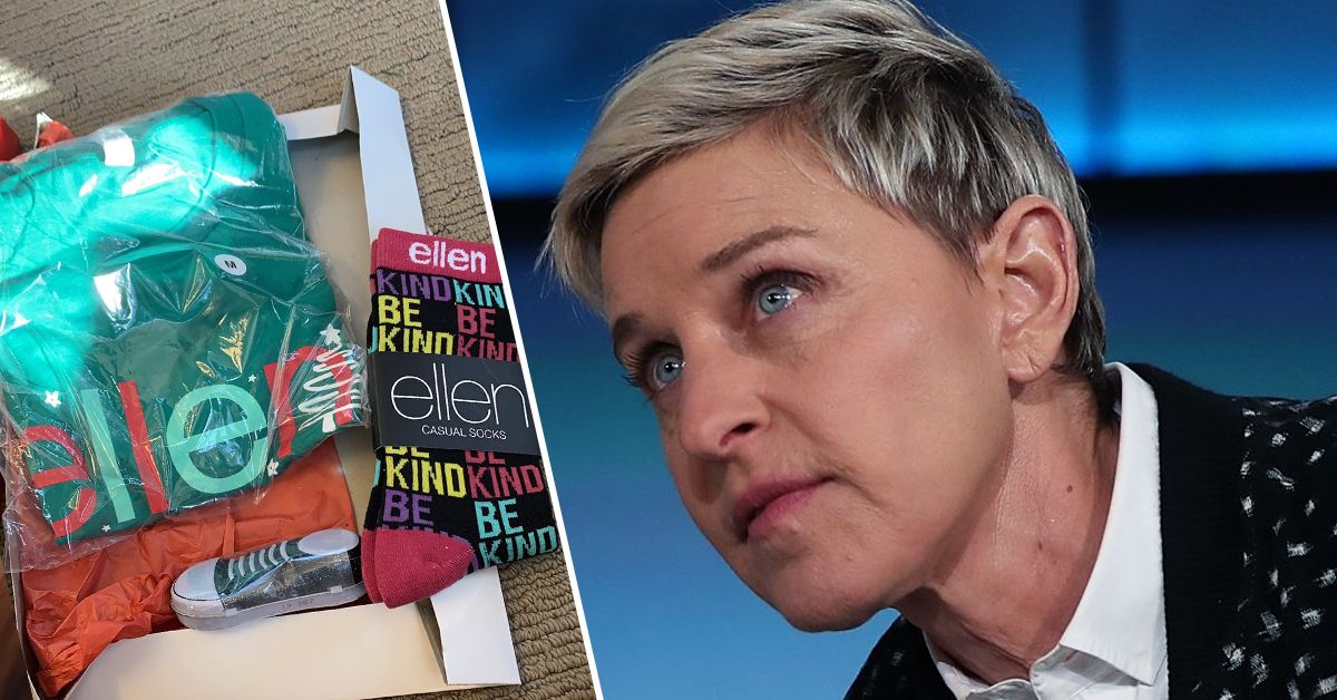 Ellen DeGeneres responde ao Twitter gay torrando sua mercadoria