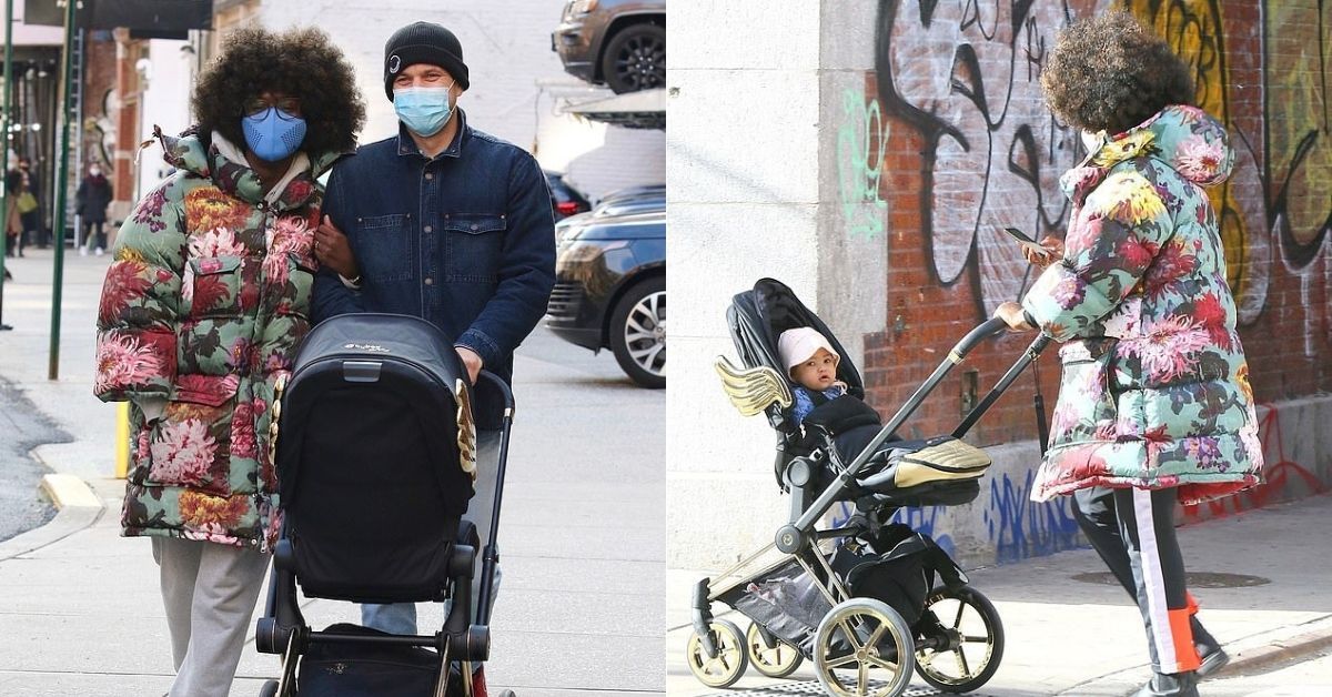 Os fãs de Joshua Jackson dizem que ele é "gêmeo da filha" enquanto sai para um passeio em família