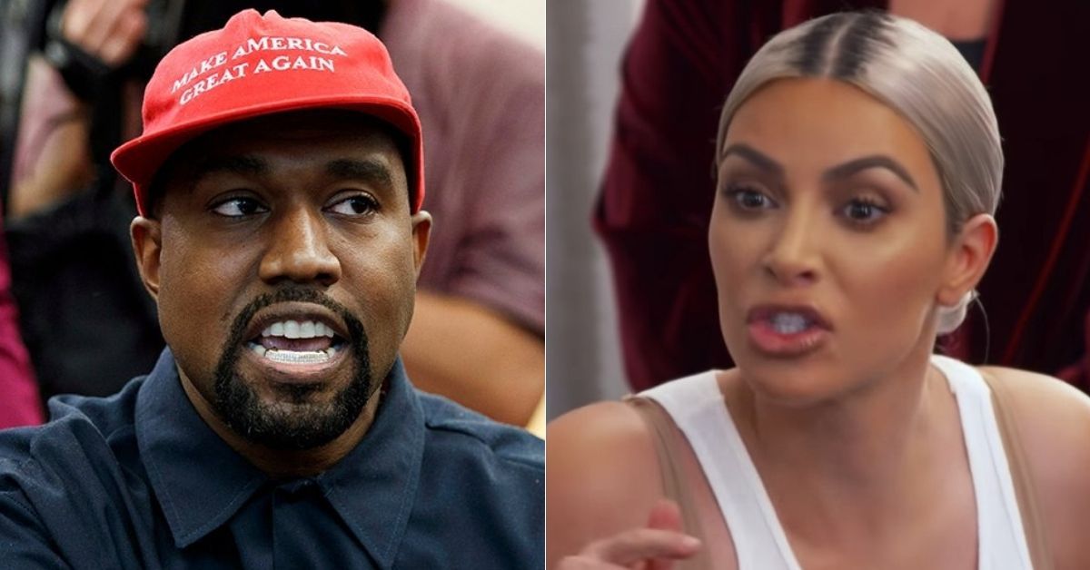 Kim Kardashian e Kanye West 'Não suporto estar na mesma sala que os outros'