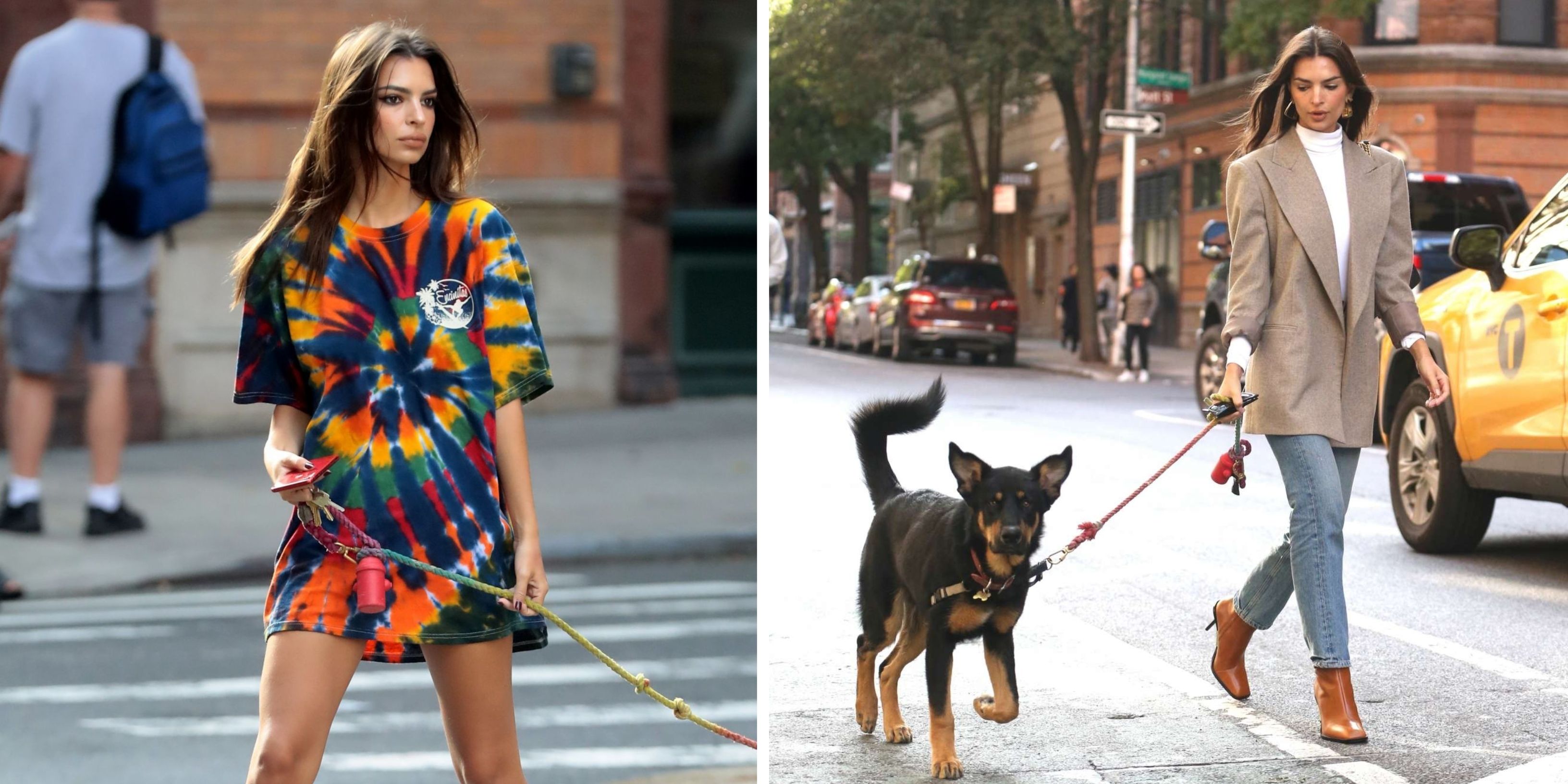 Os 10 melhores looks da moda Steet de Emily Ratajkowski
