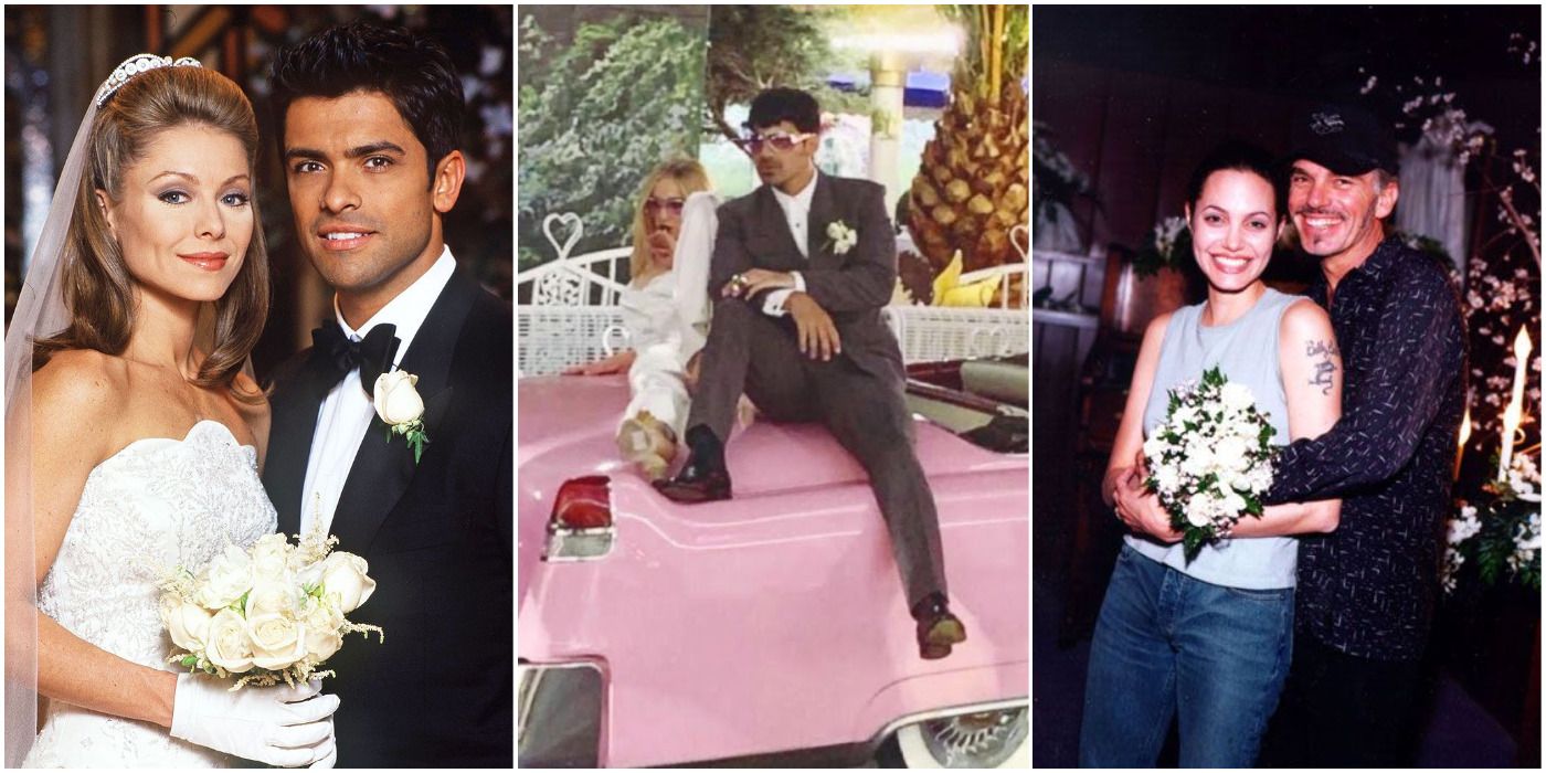 Viva Las Vegas: 10 casais famosos que amarraram o nó em Sin City