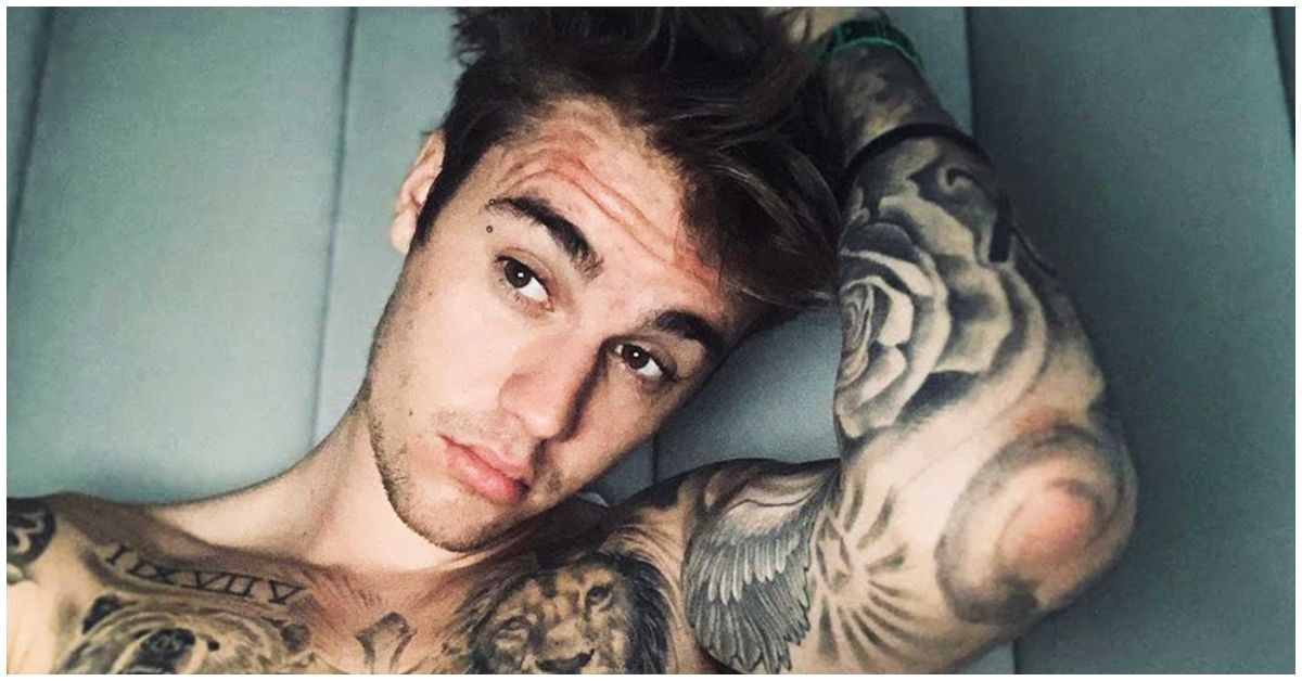 Qual foi a primeira tatuagem de Justin Bieber e o que isso significa?