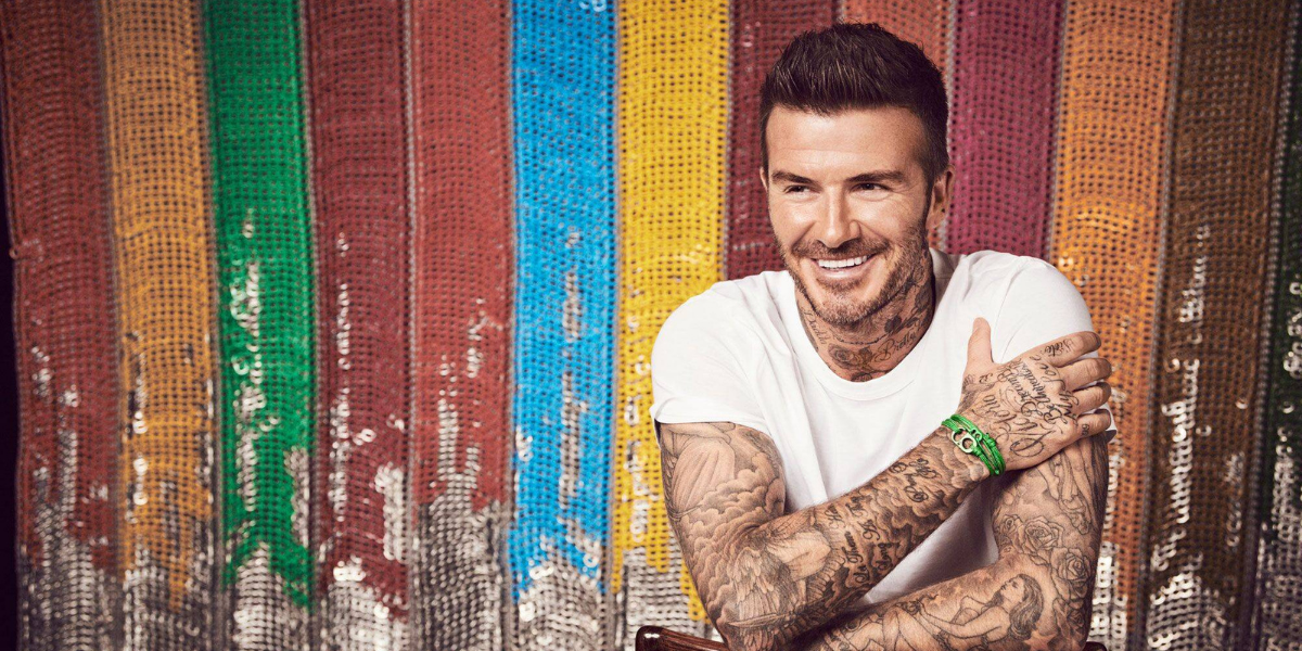 Estas são as tatuagens mais interessantes de David Beckham (e seu significado)