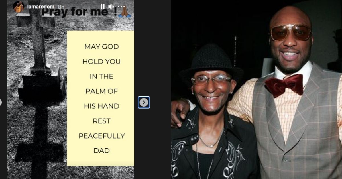O pai de Lamar Odom, Joe, morre quando o ex-astro da NBA pede orações