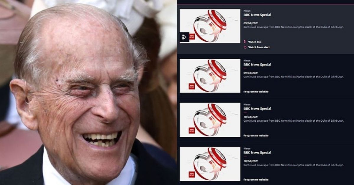 Fãs de novela detonam cobertura do Príncipe Philip enquanto a BBC recebe 110.000 reclamações