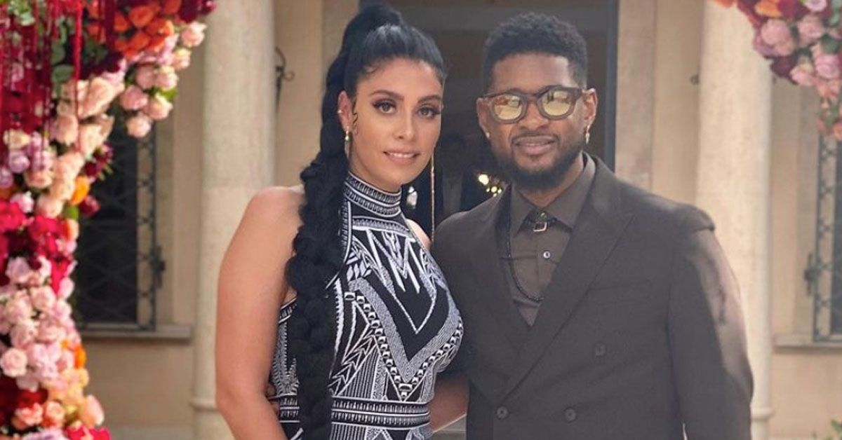 Usher procurou por seus problemas anteriores com doenças enquanto sua namorada revela sua gravidez