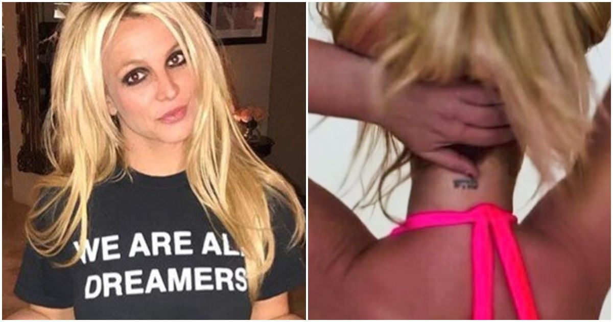 Veja como a tatuagem hebraica de Britney Spears descreve como ela está lidando com sua tutela