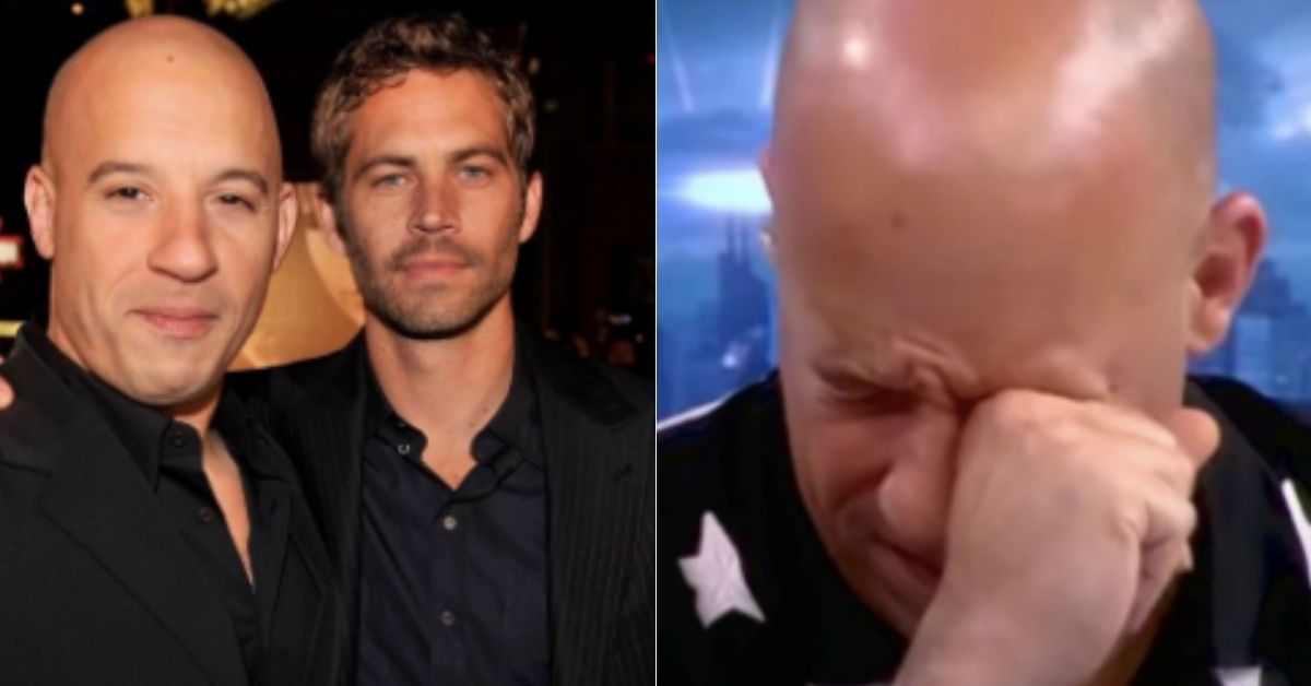 Os fãs de Paul Walker choram enquanto Vin Diesel faz uma homenagem sincera à estrela tardia