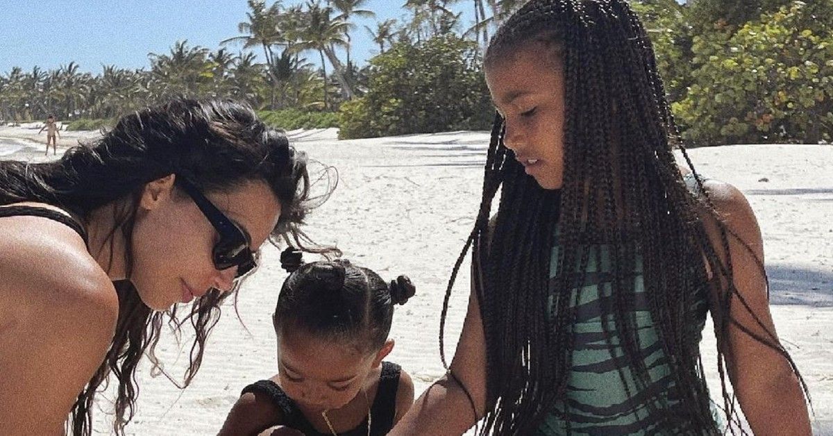 Os fãs reagem à filha de Kim Kardashian sendo filmada sem o consentimento dela