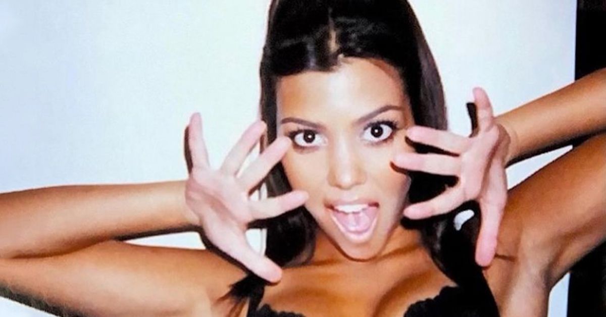 O mais recente segredo de cuidados com a pele de Kourtney Kardashian está fazendo os fãs rir