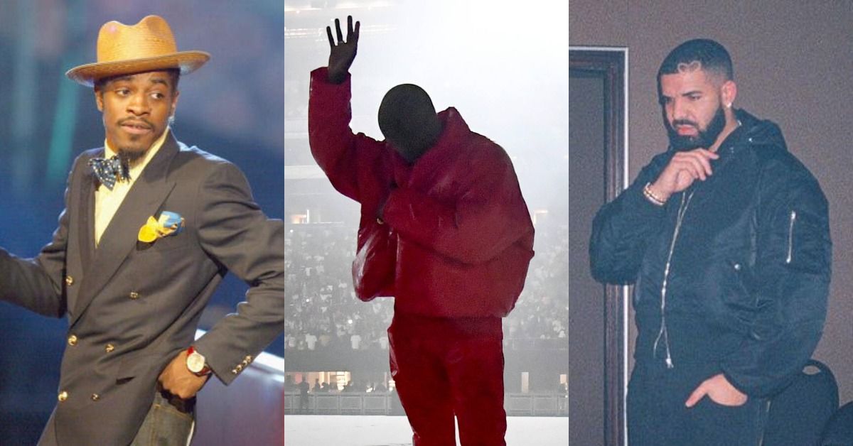 Twitter obscurece Drake por vazar a canção de Kanye West com Andre 3000
