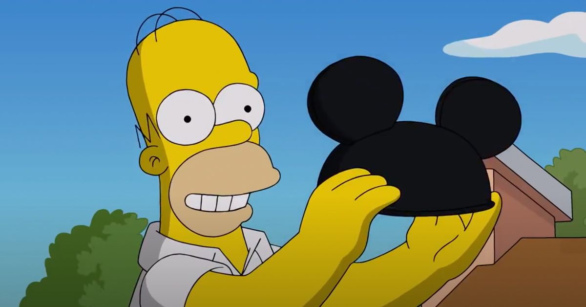 Aqui está o que 'Os Simpsons' tinha a dizer sobre a Disney, antes de a Disney adquirir a 21st Century Fox